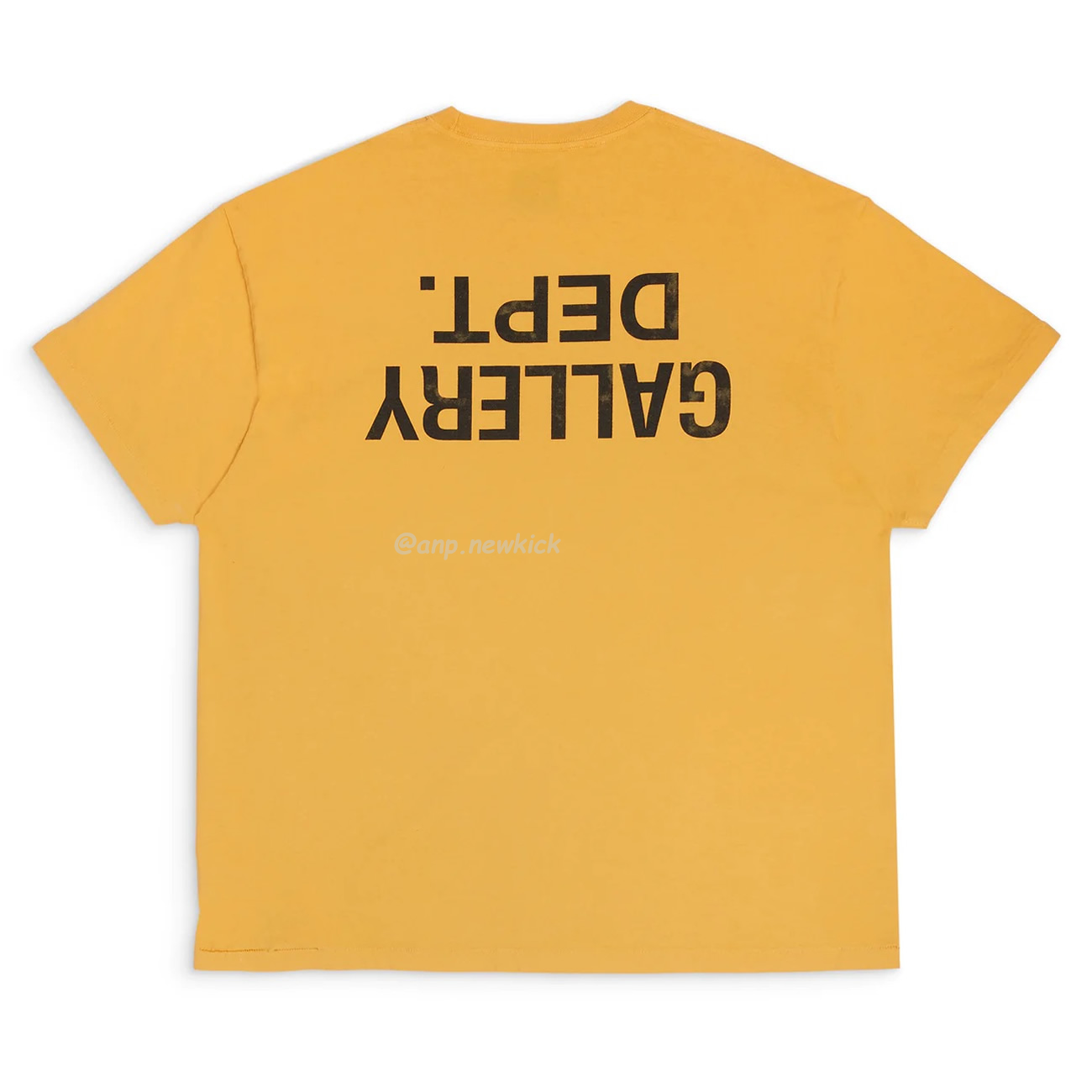 Gallery Dept Fucked Up Reverse English Logo Printed Short Sleeve T Shirt (6) - newkick.cc